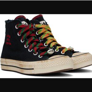 Converse Black Barriers Edition Chuck 70 Hi Sneakers